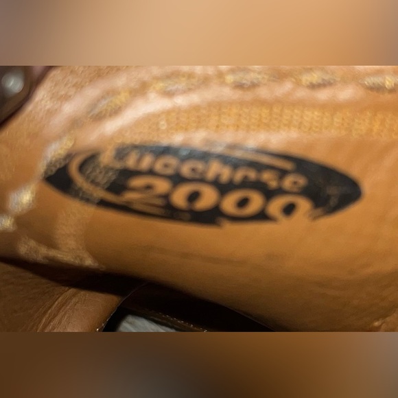 Men’s Cognac Full Quill Lucchese Ropers - Picture 2 of 5